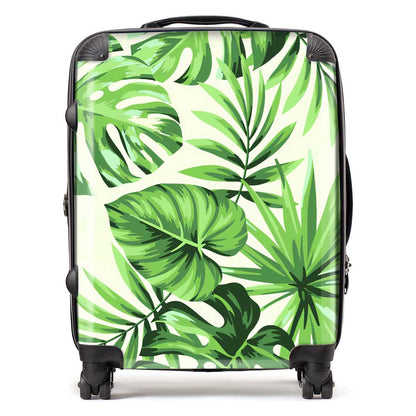 Exotic Palm Leaves Suitcase