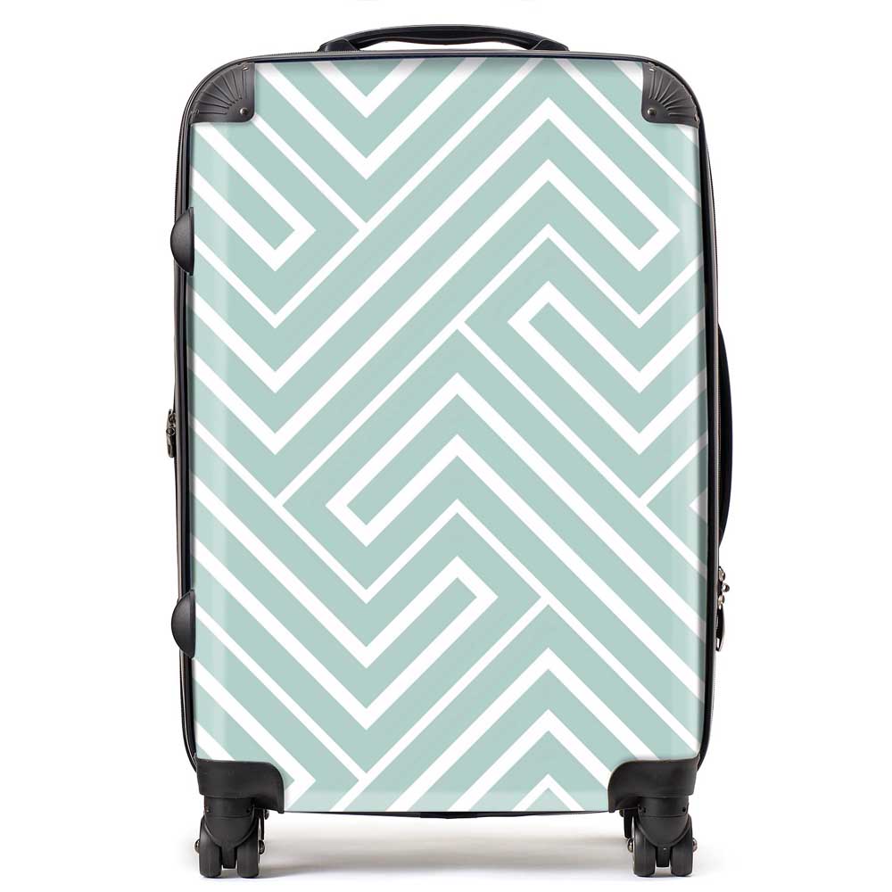 Geometric Modern Ornment Suitcase