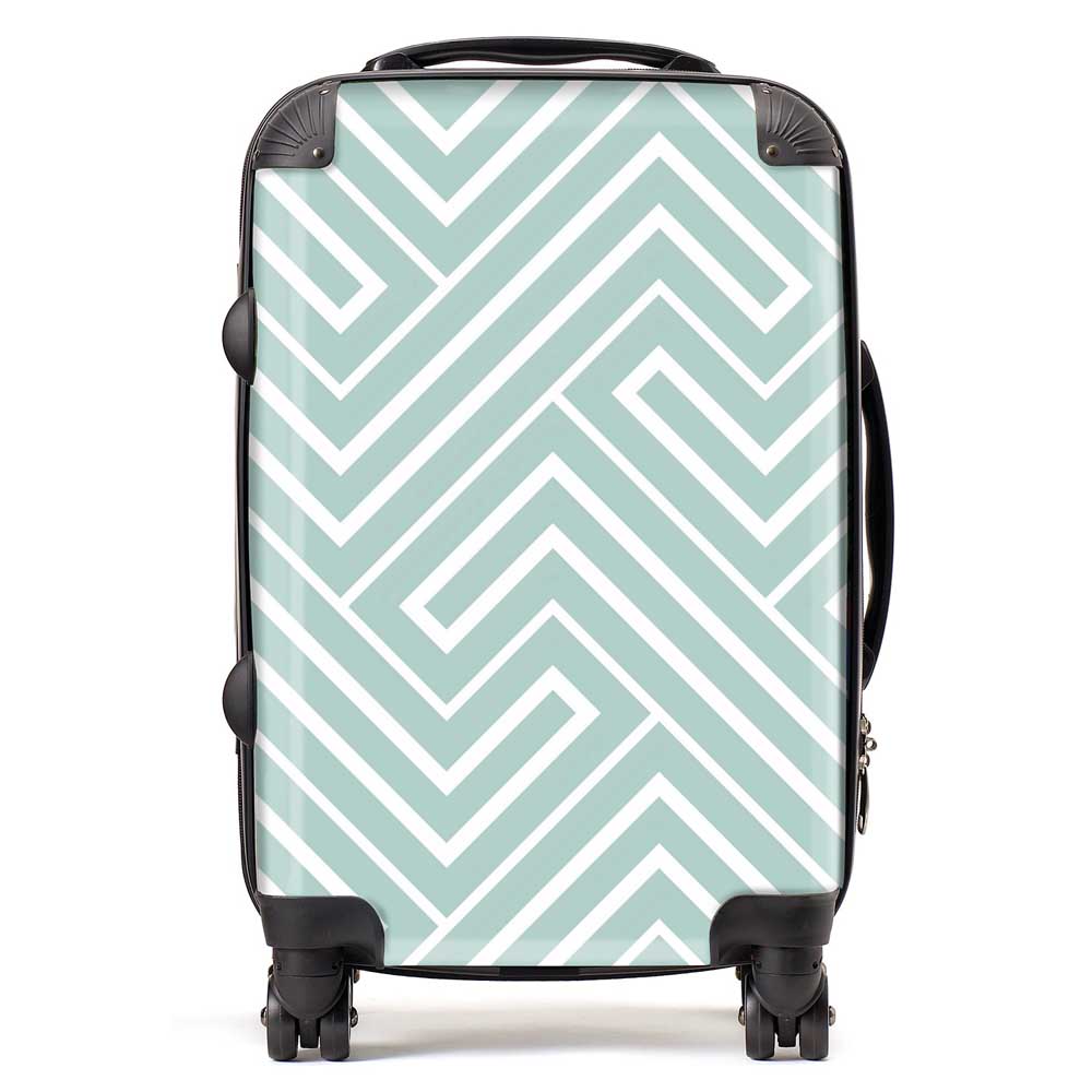 Geometric Modern Ornment Suitcase