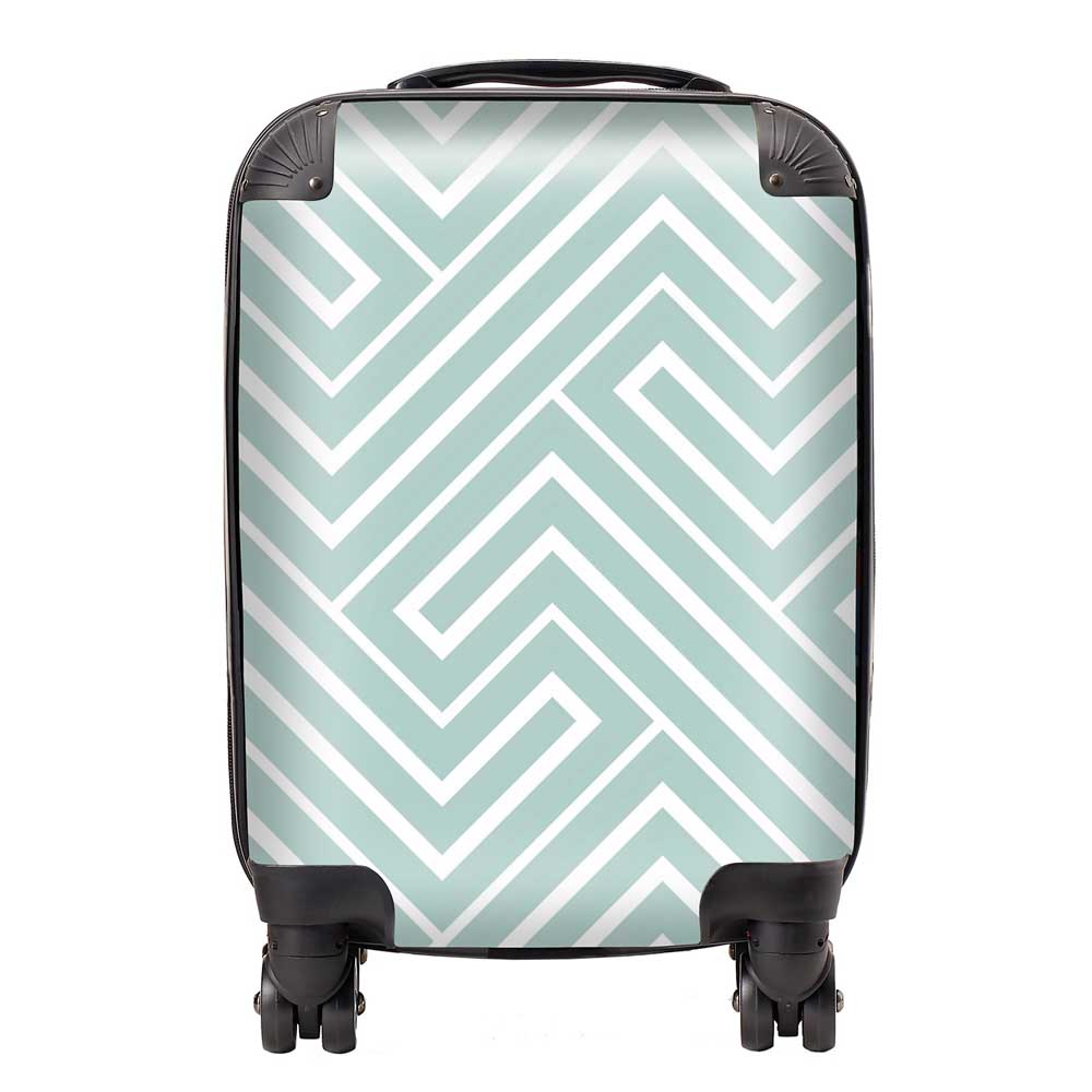 Geometric Modern Ornment Suitcase