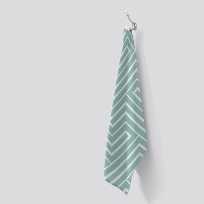 Geometric Modern Ornment Tea Towel