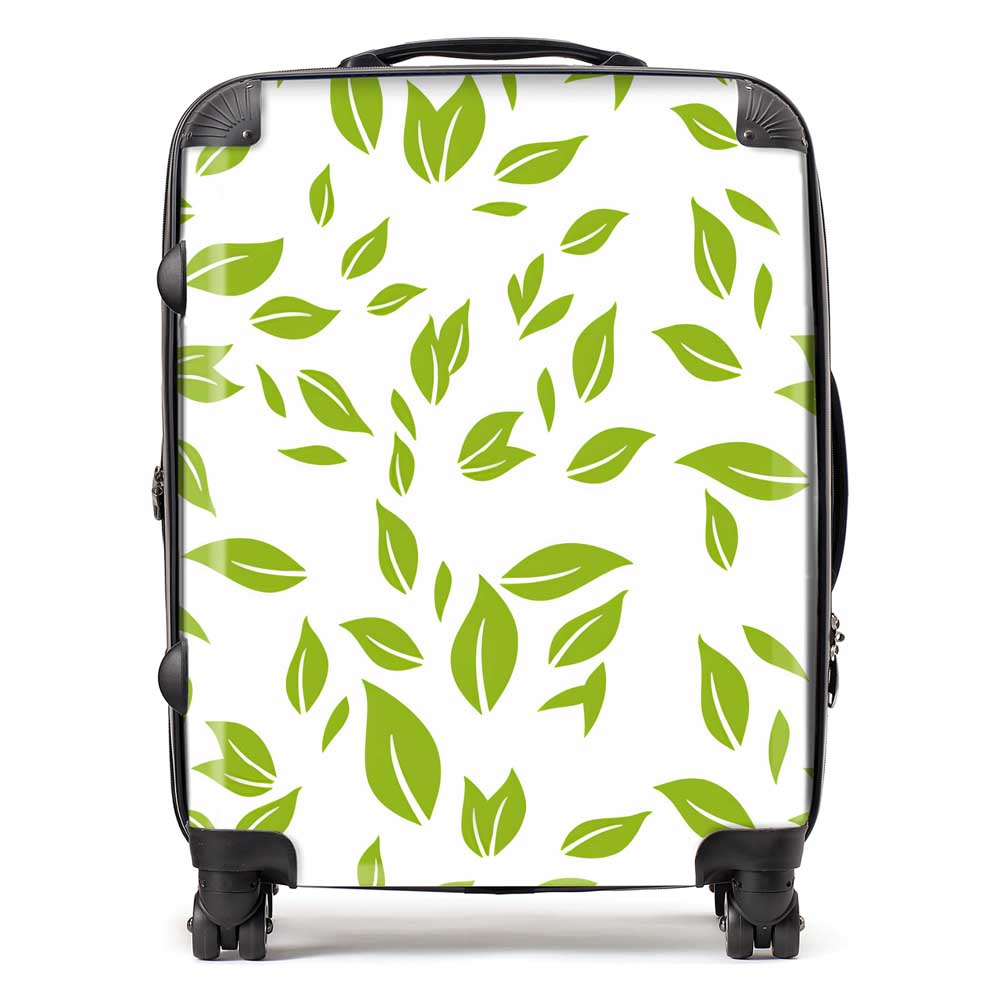 Green Leaves Suitcase