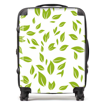 Green Leaves Suitcase