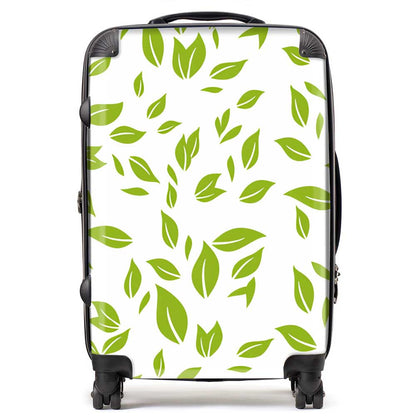 Green Leaves Suitcase