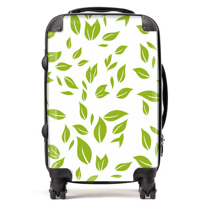 Green Leaves Suitcase