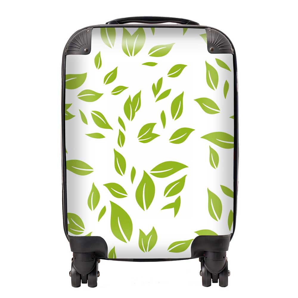 Green Leaves Suitcase