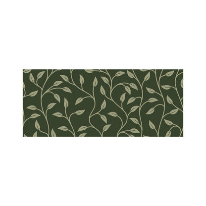 Green Shrub With Leaves Glass Bathroom Splashback