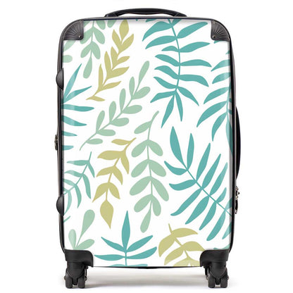 Multicolor Leafs And Branches Suitcase