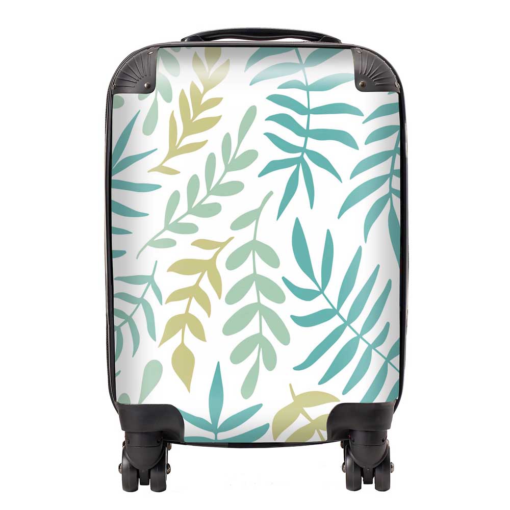 Multicolor Leafs And Branches Suitcase