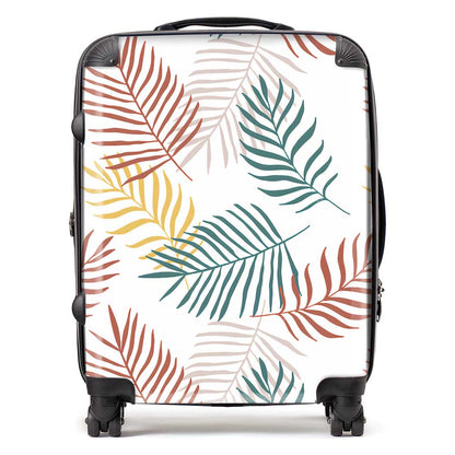 Palm Branches In Natural Colors Suitcase