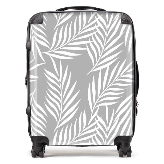 Palm Tree Leaves Suitcase