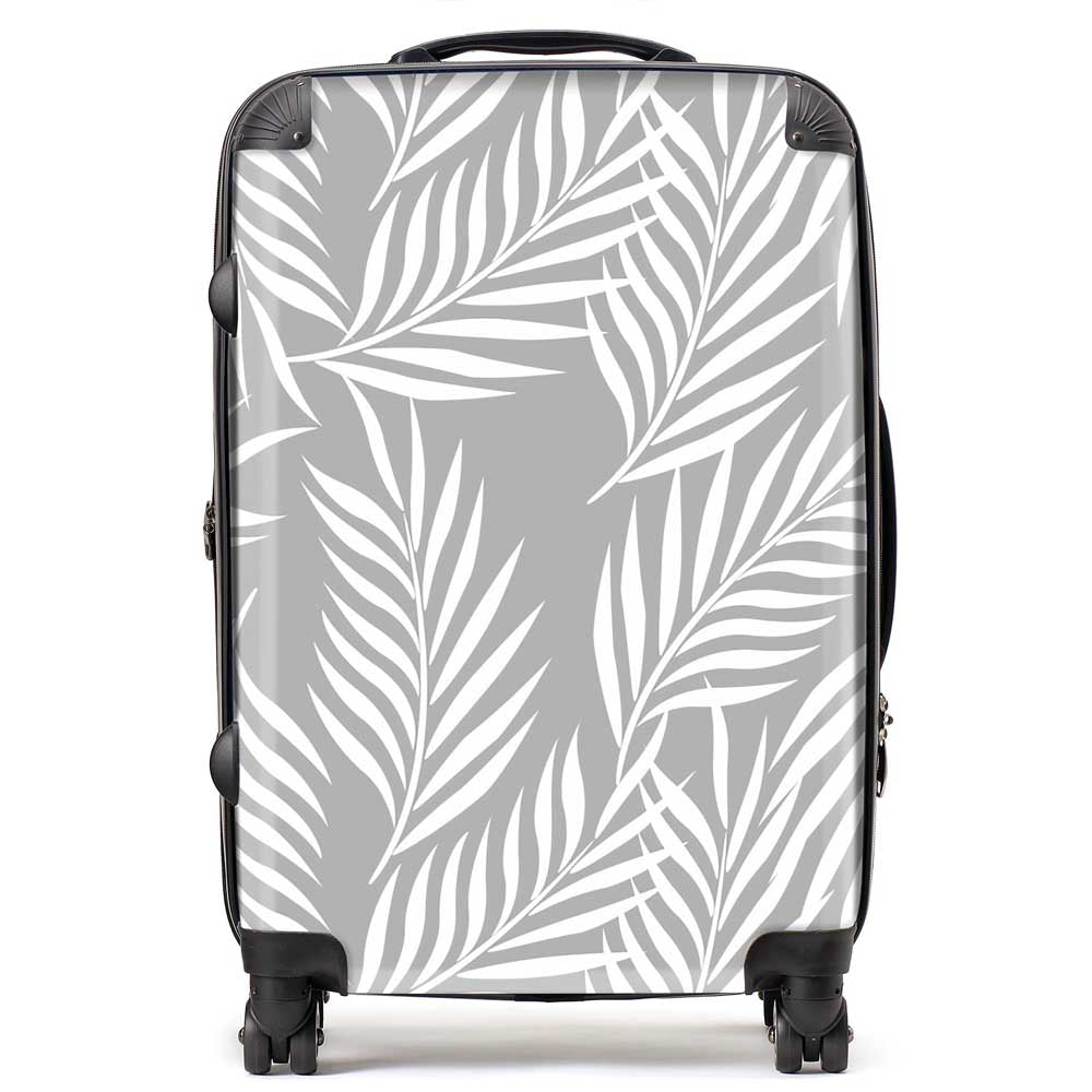 Palm Tree Leaves Suitcase