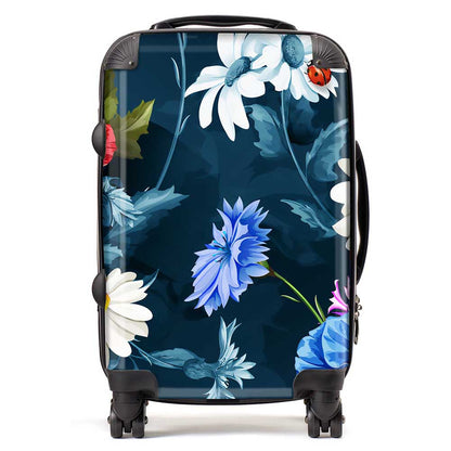 Poppy Flowers With Chamomile Suitcase