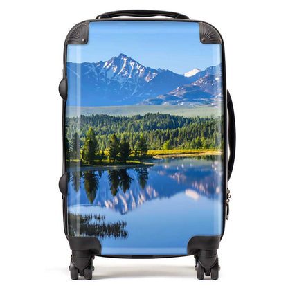 Summer Mountain Lake Suitcase