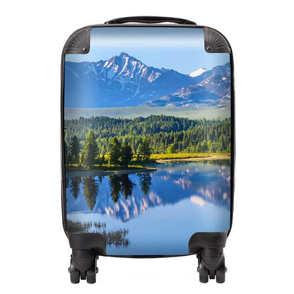 Summer Mountain Lake Suitcase