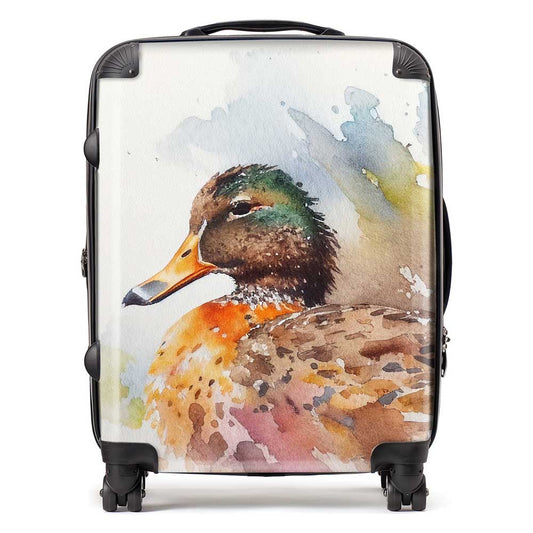 Mallard Watercolour Suitcase