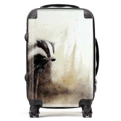 Badger Watercolour Suitcase