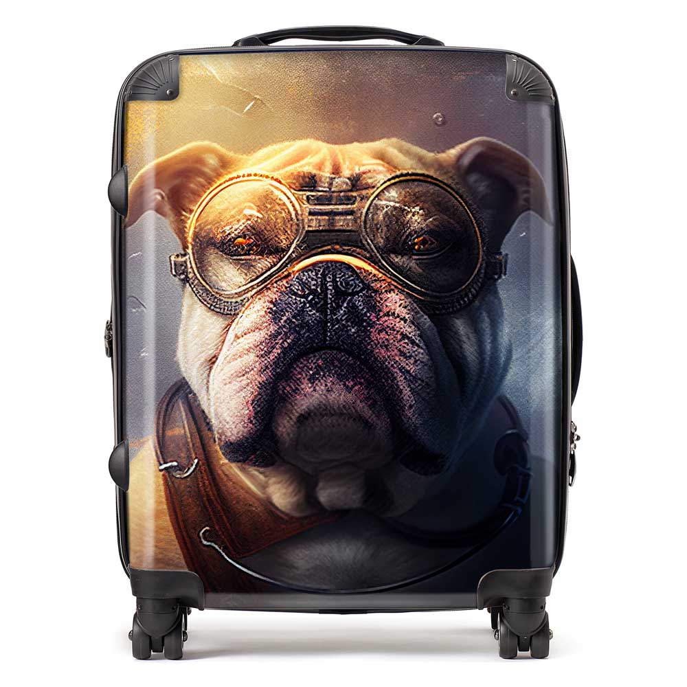 Bulldog Splashart Golden Suitcase