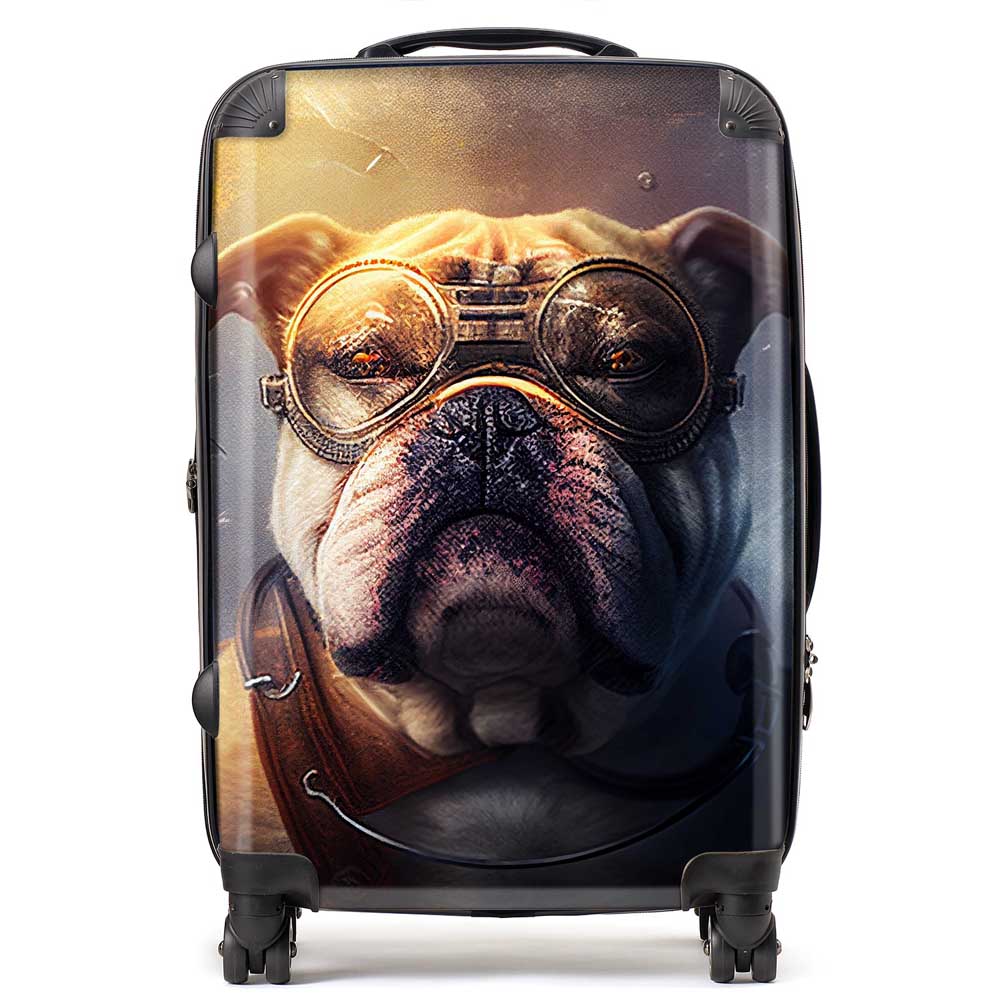 Bulldog Splashart Golden Suitcase