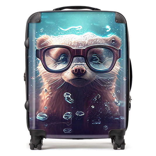 Ferret Splashart Water Suitcase