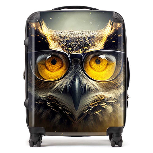 Owl Splashart Suitcase