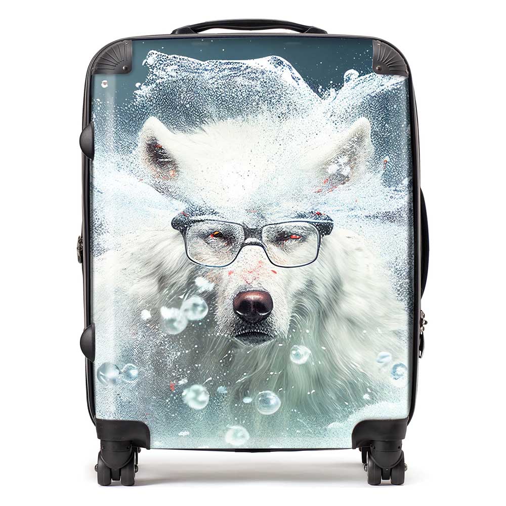 White Wolf Splashart Suitcase