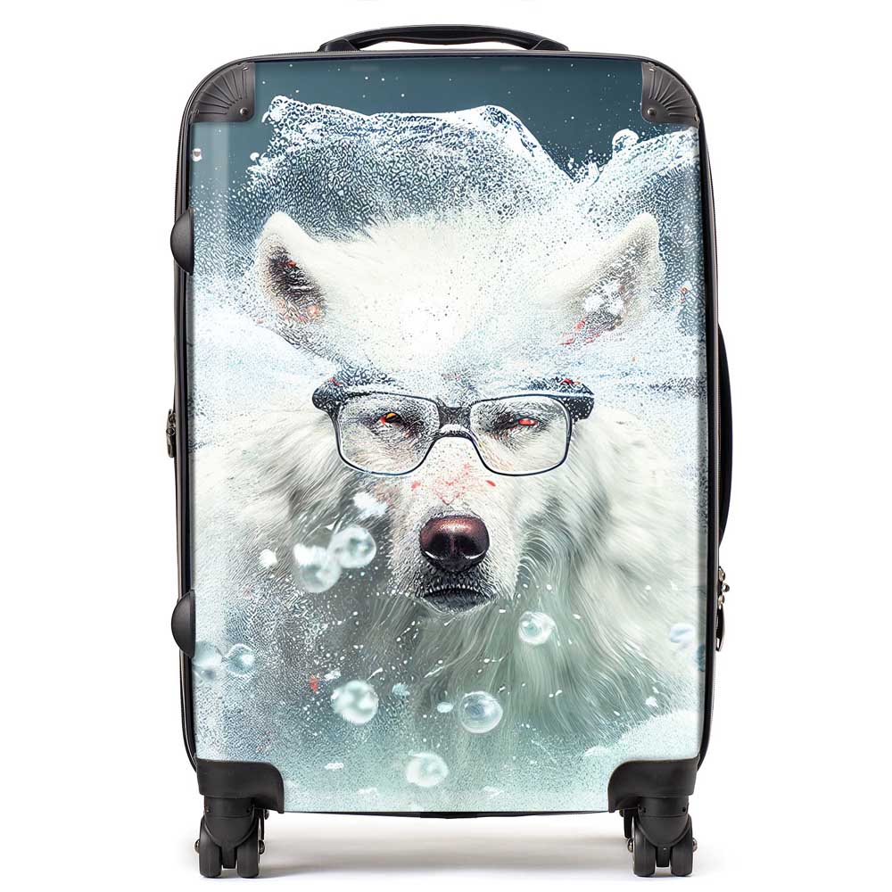 White Wolf Splashart Suitcase