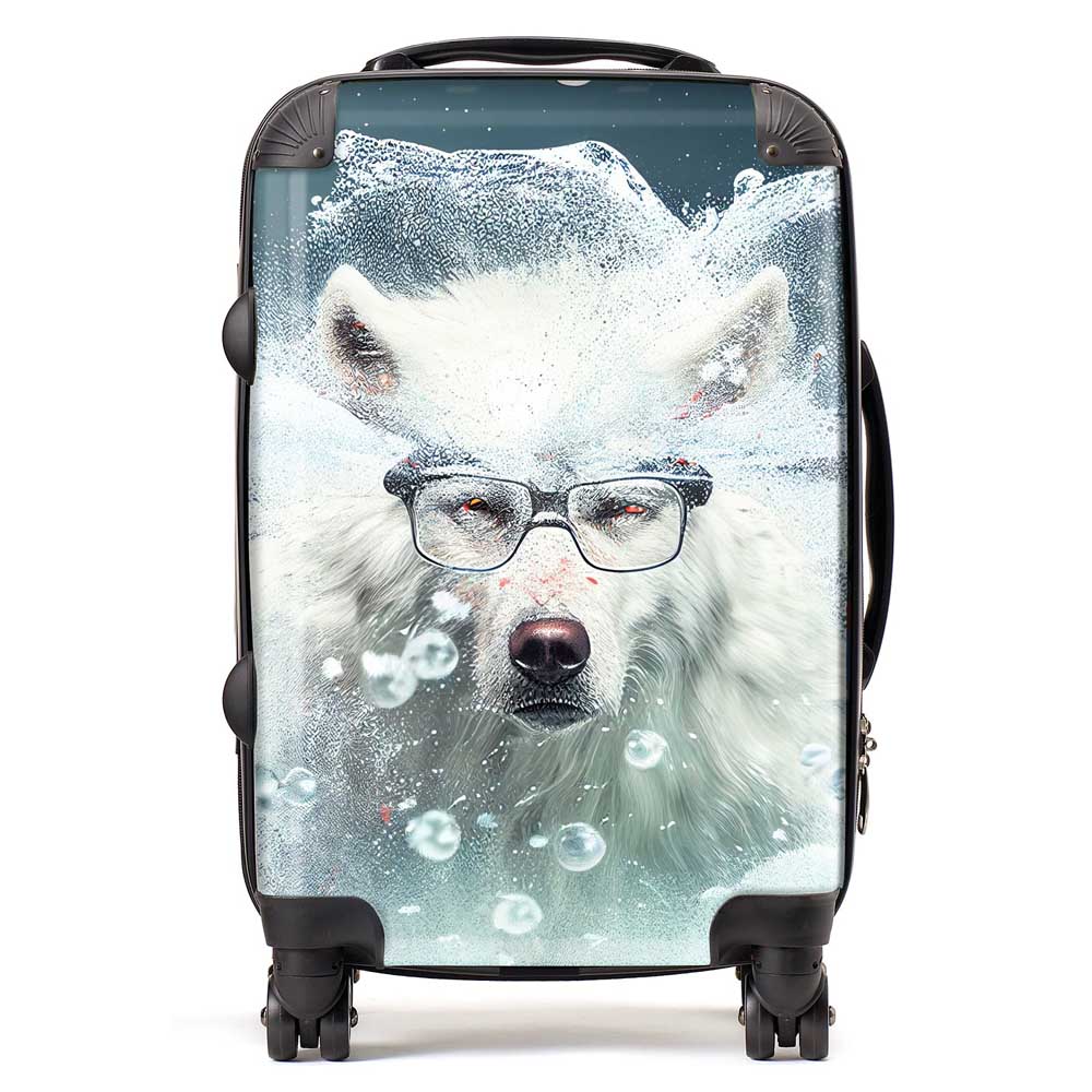 White Wolf Splashart Suitcase