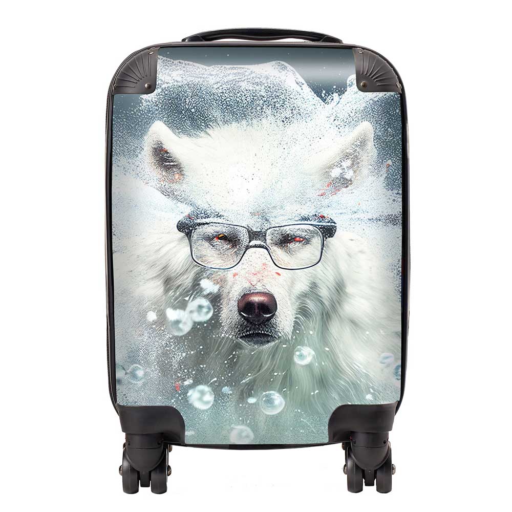 White Wolf Splashart Suitcase