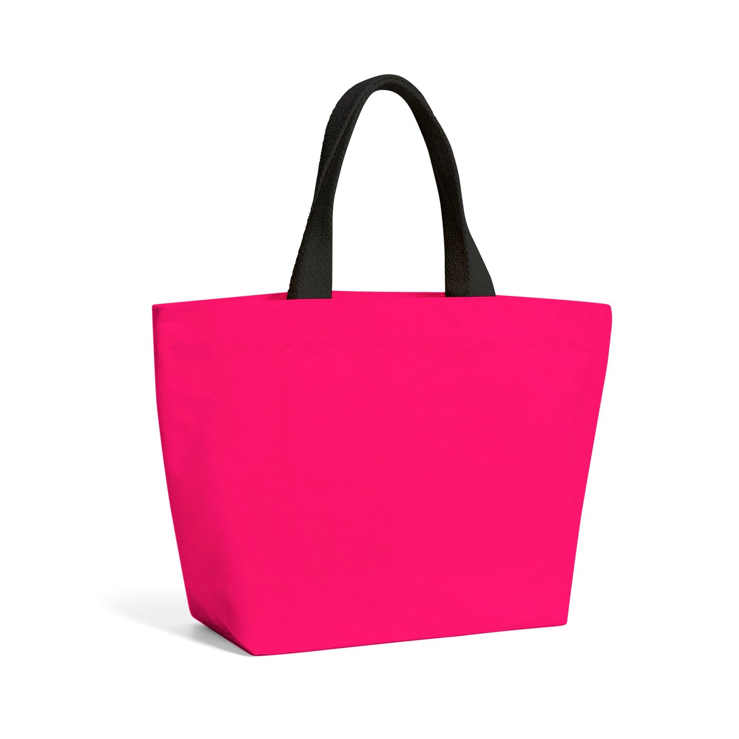 Vivid Pink Beach Shopper Tote Bag