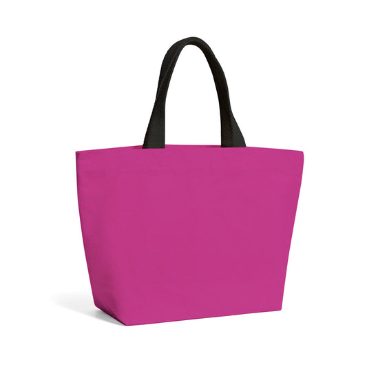 Fuchsia Plum Beach Shopper Tote Bag