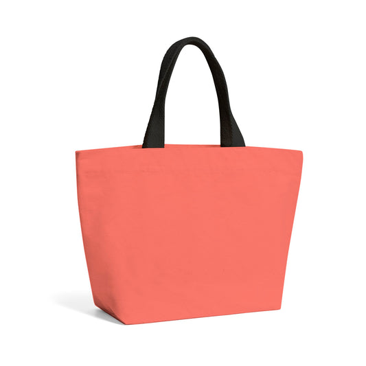 Coral Pink Beach Shopper Tote Bag