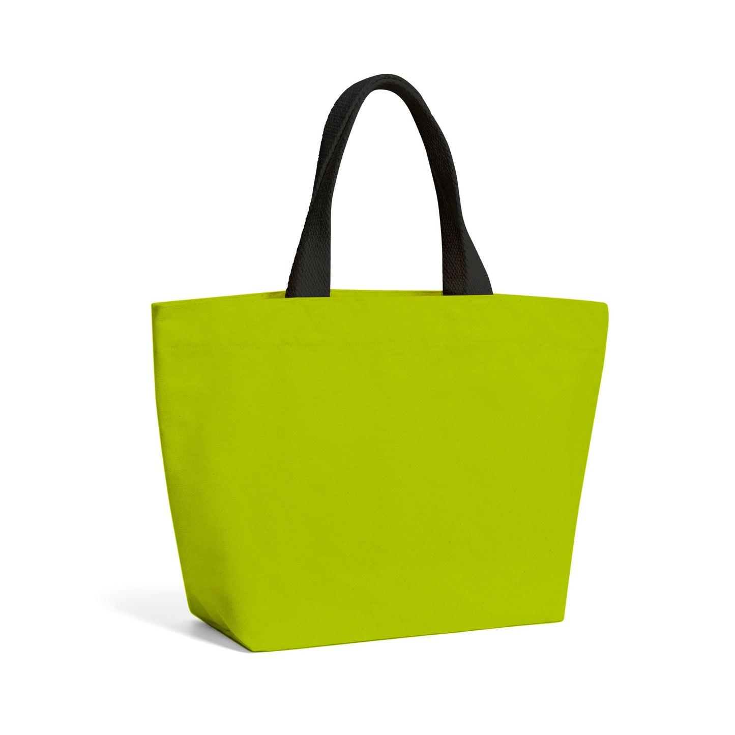 Lime Beach Shopper Tote Bag