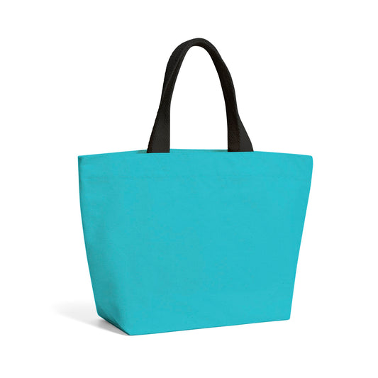 Sky Blue Beach Shopper Tote Bag