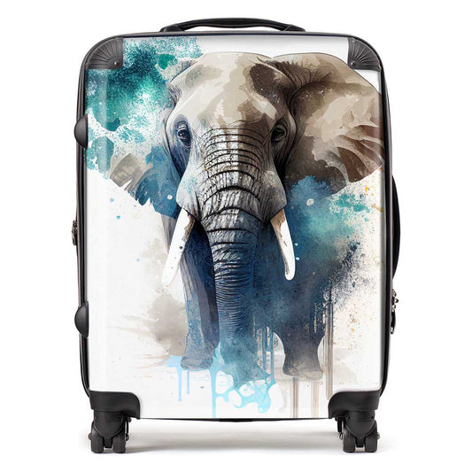 Majestic Elephant Splashart Suitcase