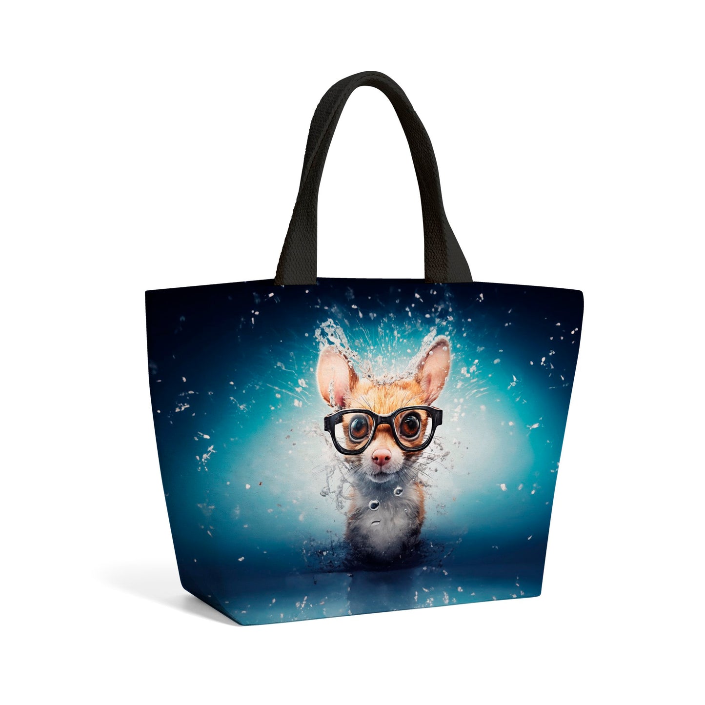 Splashart Doormouse Beach Shopper Tote Bag