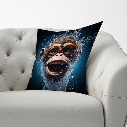 Splashart Cheeky Chimp Face Cushions