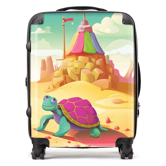 Turtle On A Beach Holiday Suitcase