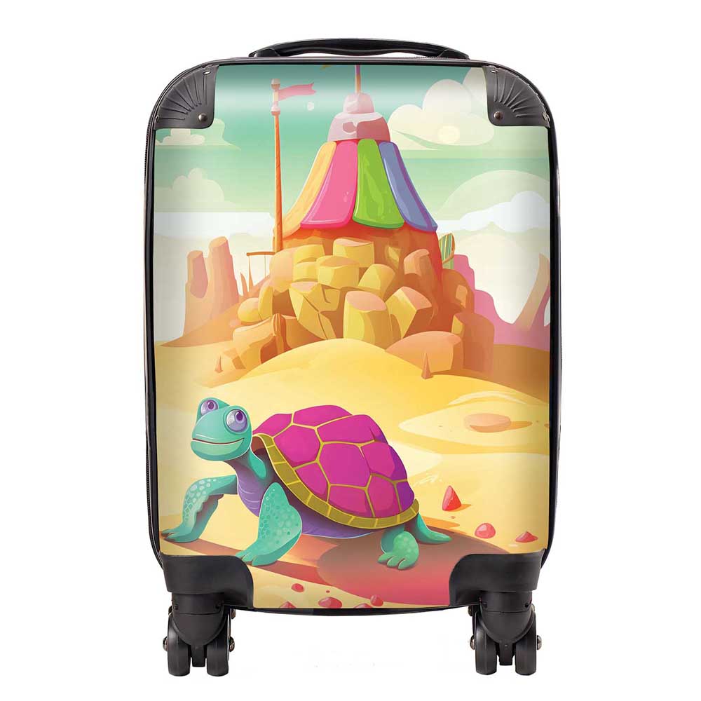 Turtle On A Beach Holiday Suitcase