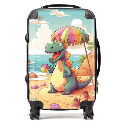 Dragon On A Beach Holiday Suitcase