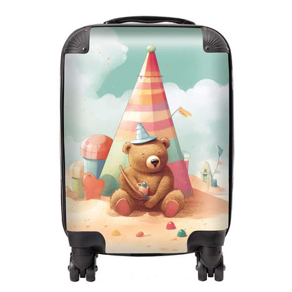 A Bear On A Beach Holiday Suitcase