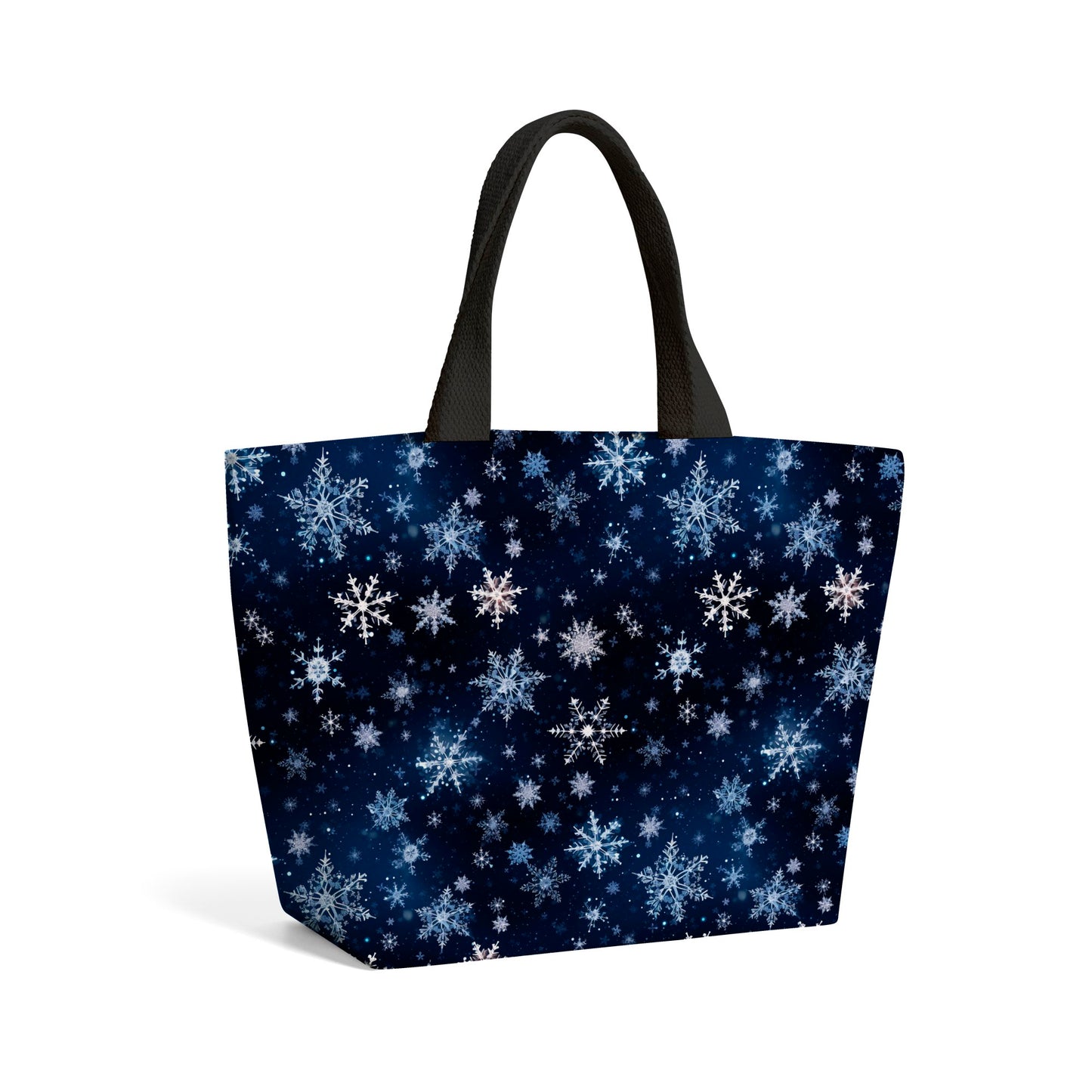 Dreamy And Magical Snowflake Beach Shopper Tote Bag