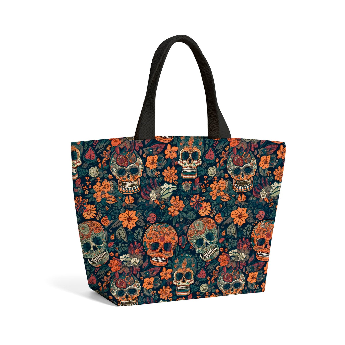 Dia De Los Muertos Skulls Beach Shopper Tote Bag