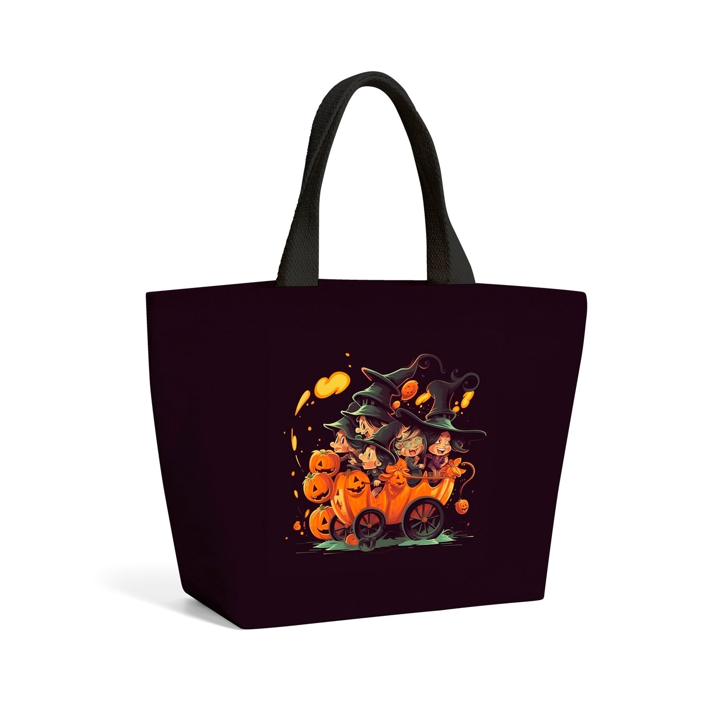 A Magical Pumpkin Carriage Beach Shopper Tote Bag