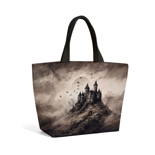 A Haunted Castle Beach Shopper Tote Bag