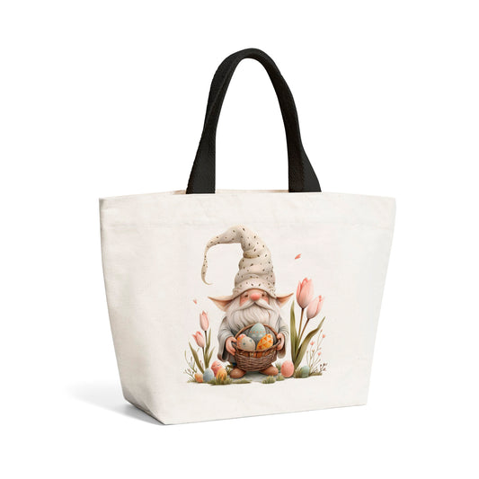 Sweet Easter Gnome Beach Shopper Tote Bag