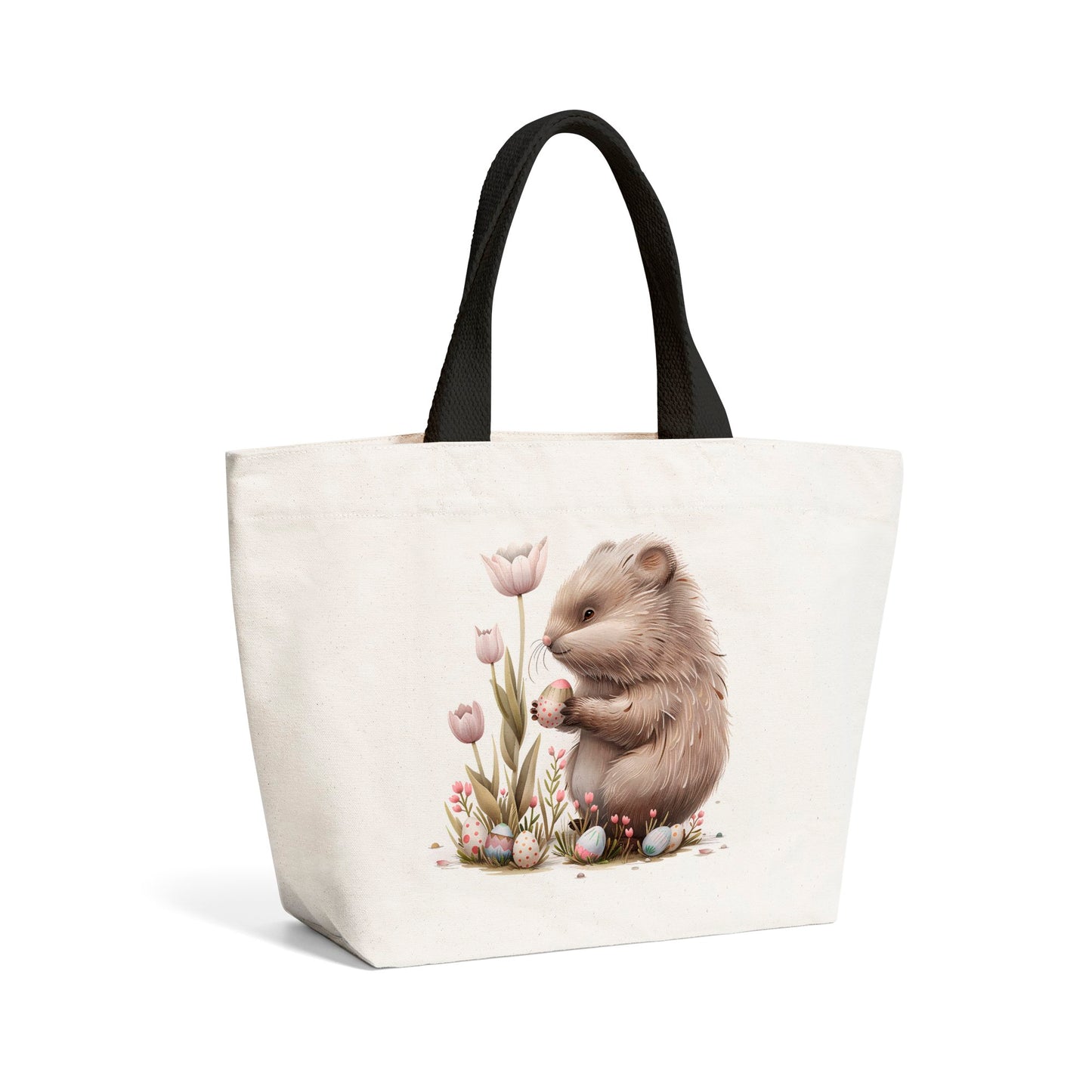 Sweet Easter Porcupine Beach Shopper Tote Bag