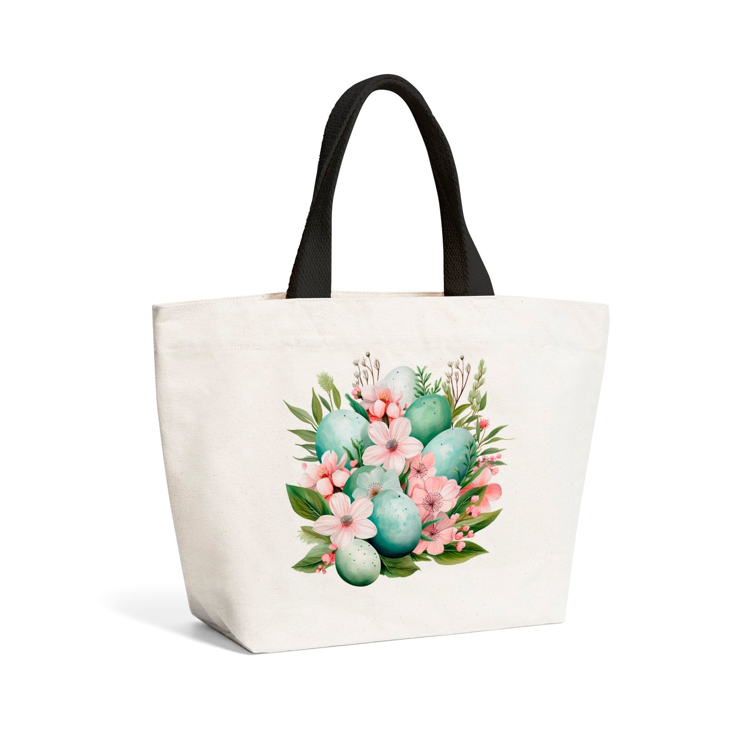 Cute Easter Egg Arrangement Beach Shopper Tote Bag