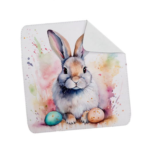 Easter Bunny Watercolour Fleece Blanket