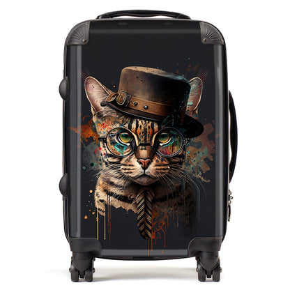 Bengal Cat Splashart Suitcase